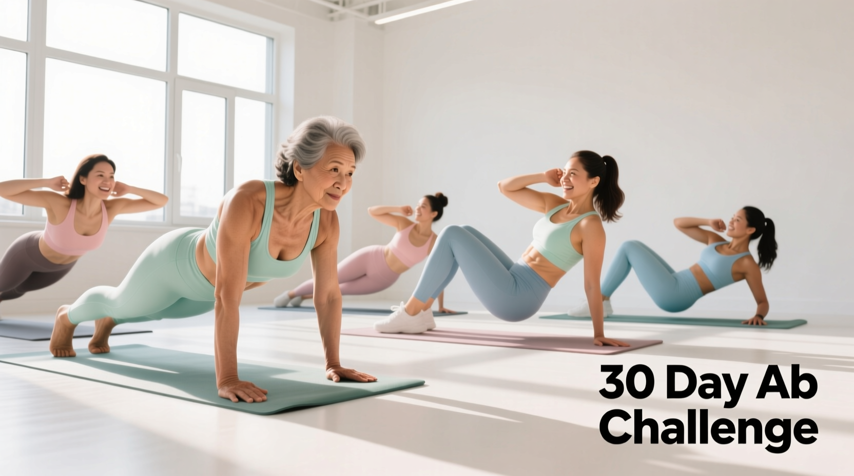 womens 30 day ab challenge