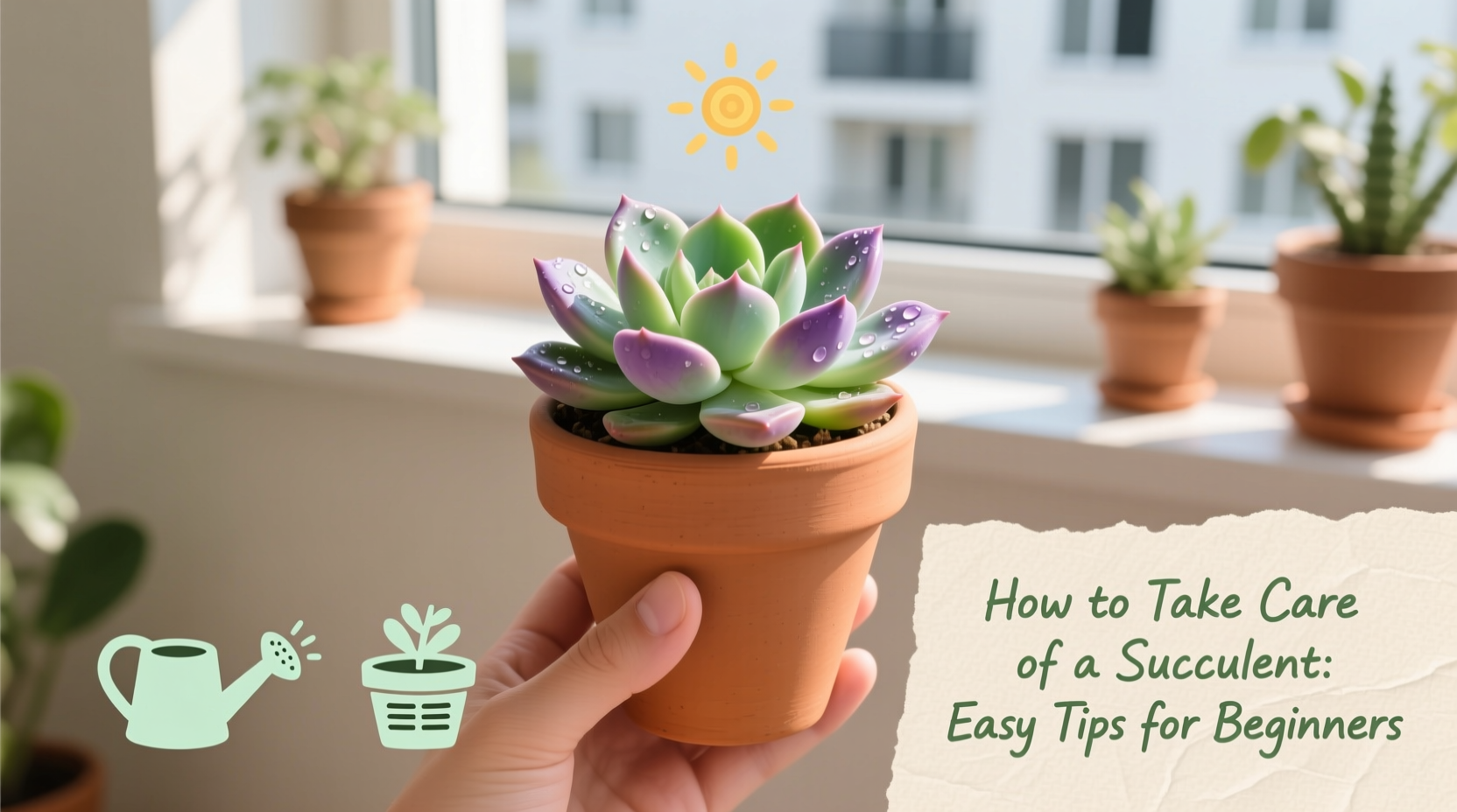 How to Take Care of a Succulent: Easy Tips for Beginners