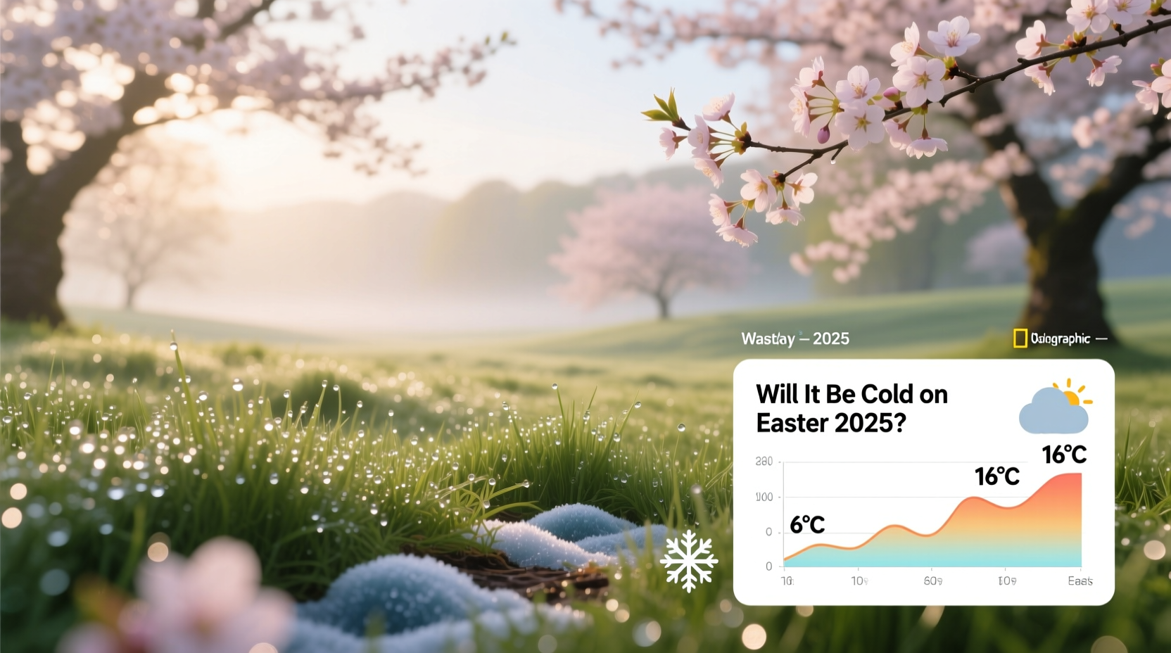 will it be cold on easter 2025