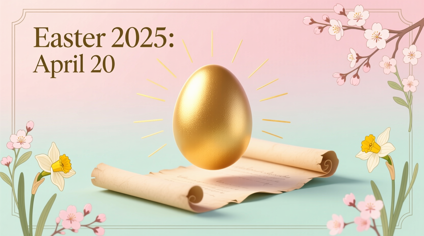 when does easter 2025 start