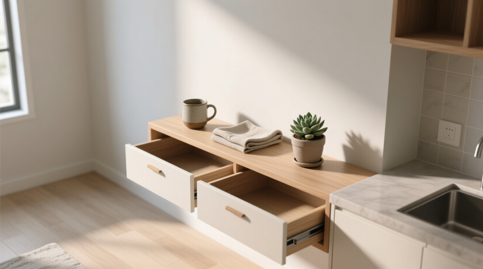 get rid of clutter by throwing things away by default