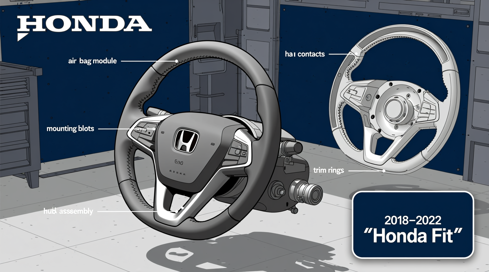 Honda Fit Steering Wheel Replacement Guide