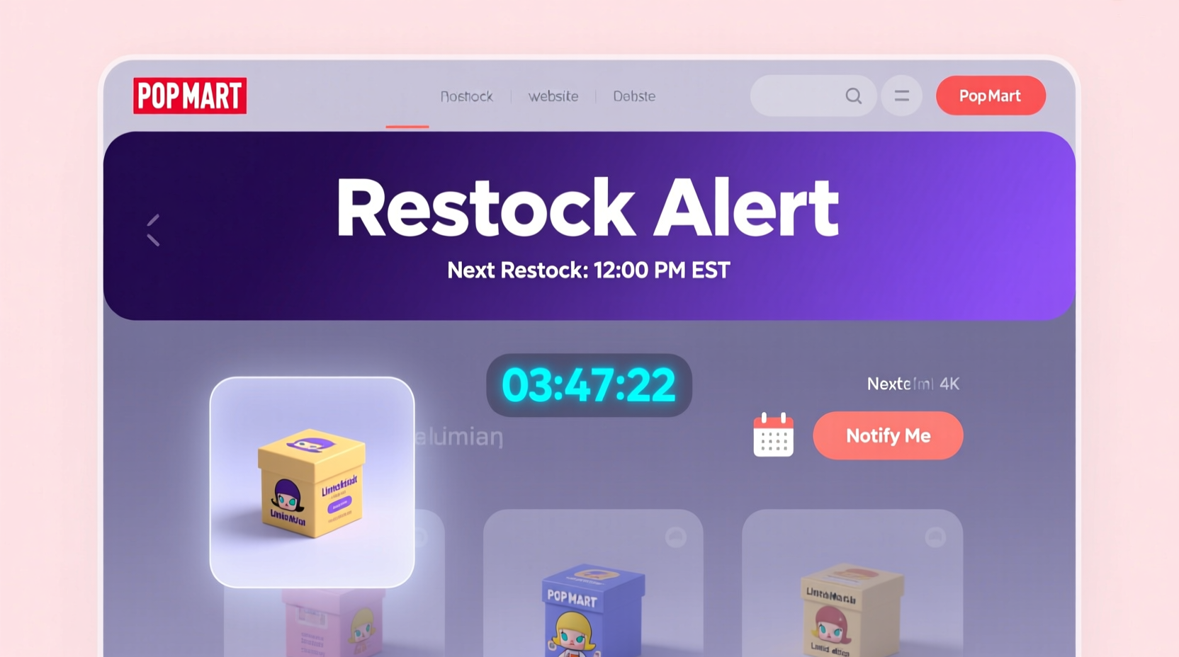What Time Does PopMart Website Restock? 9:00 AM Beijing Time (UTC+8) on  Designated
