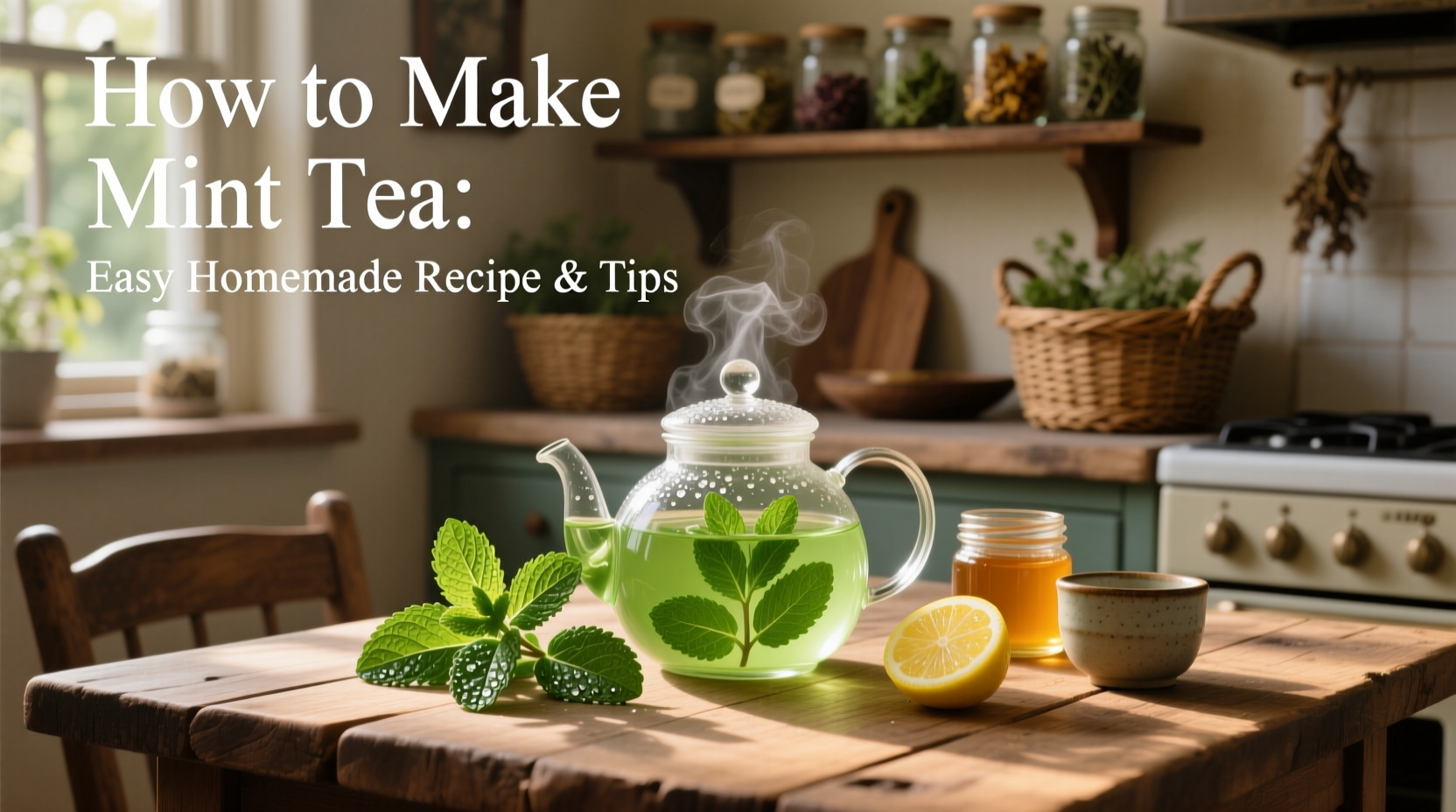 how to make a mint tea