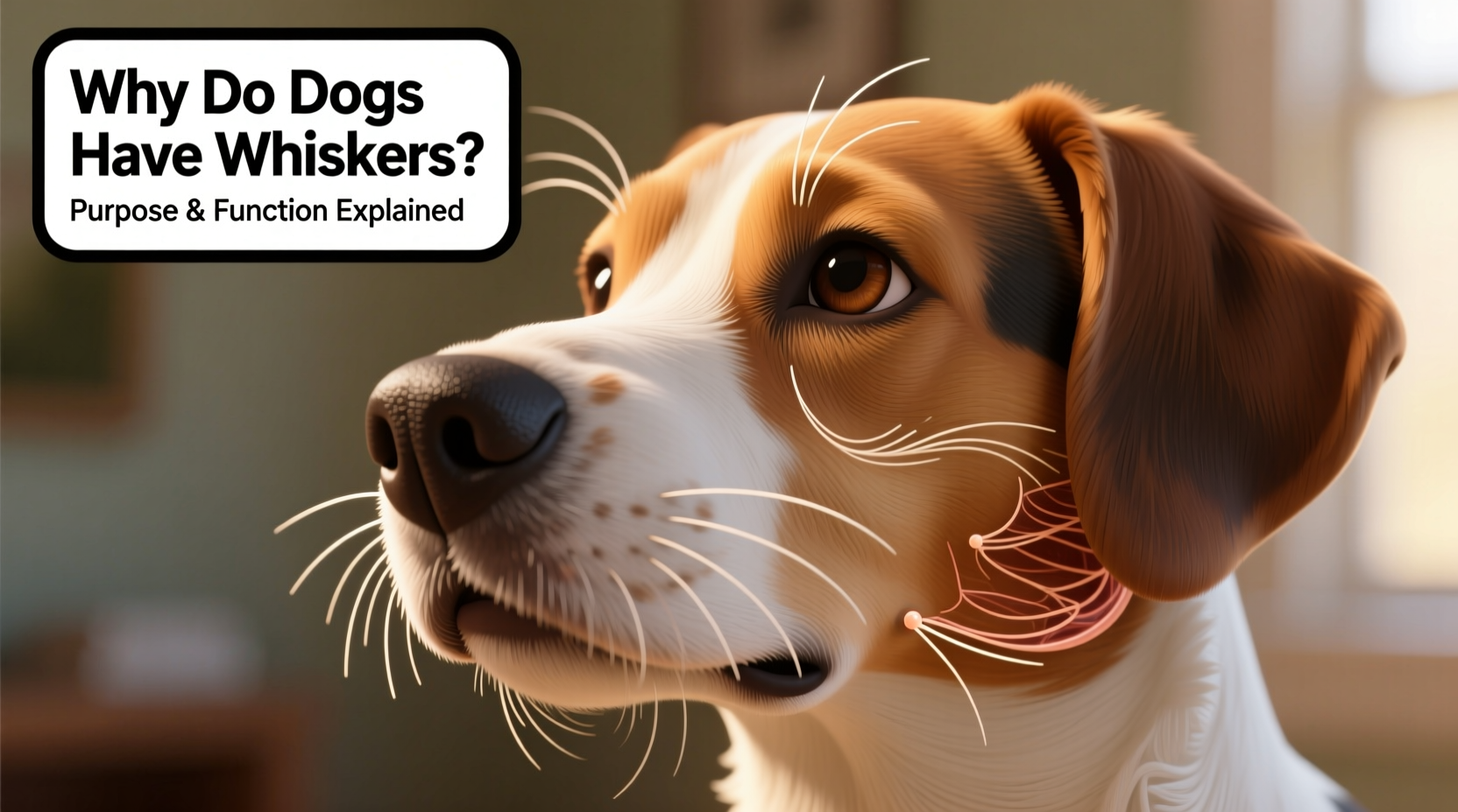 why do dogs have whiskers purpose and function explained