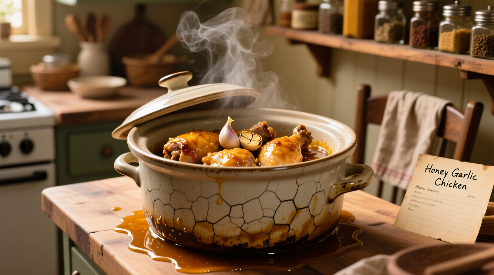 Perfect Honey Garlic Chicken Crock Pot Recipe (4-6 Hours)