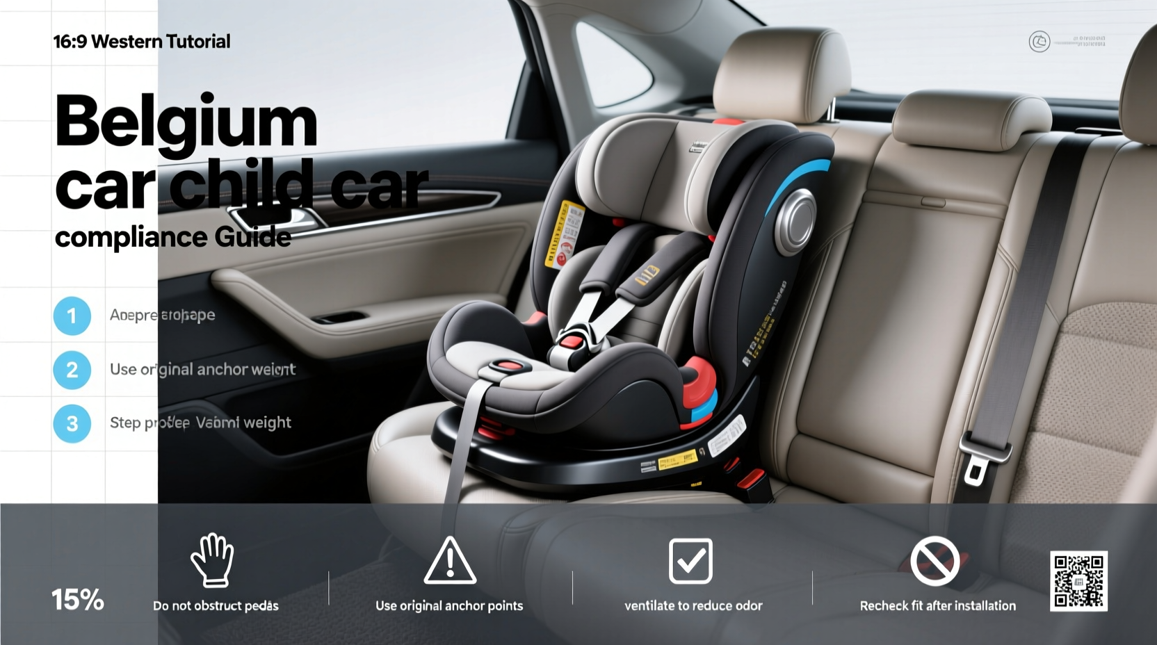 belgium child car seat laws