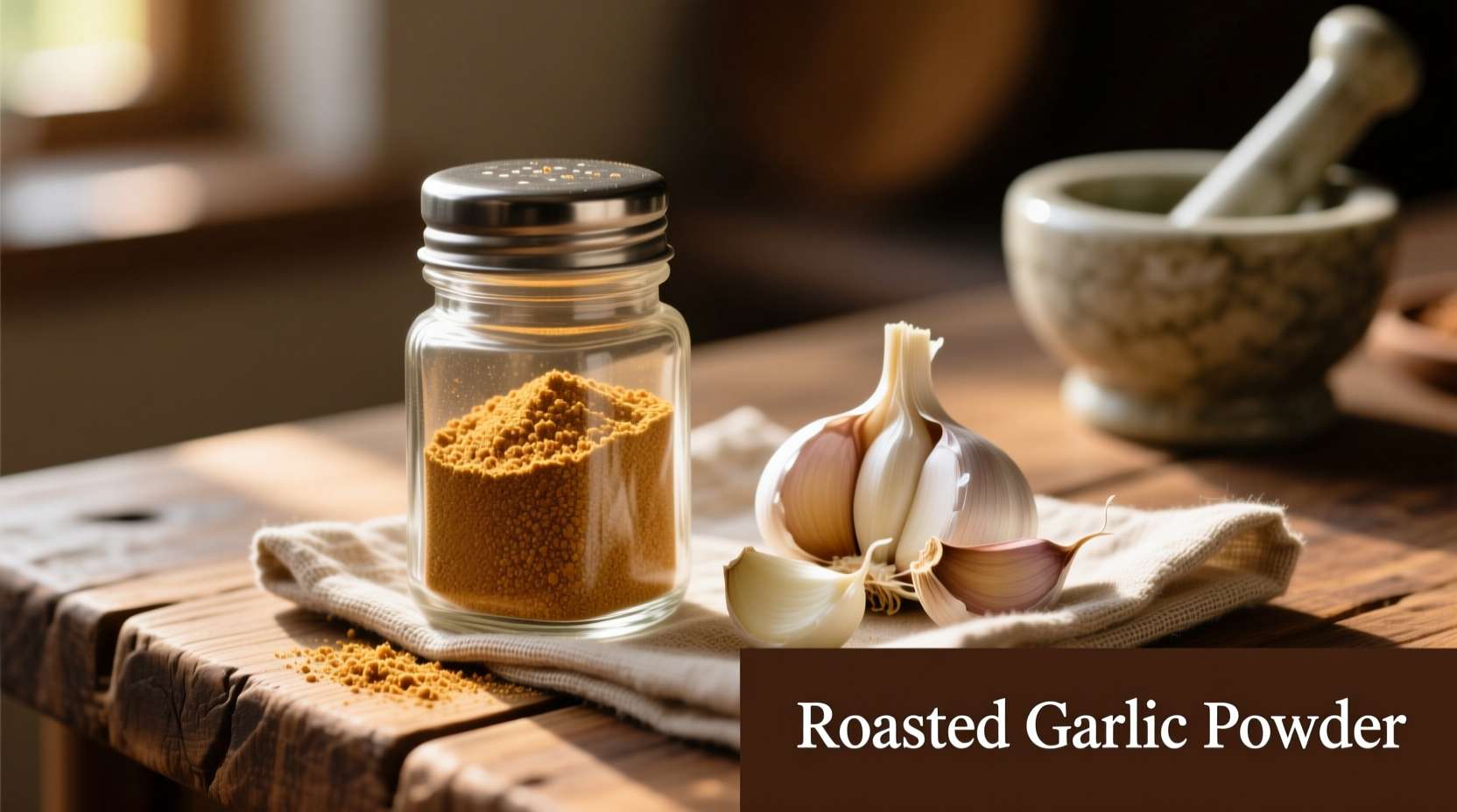 roasted garlic powder  flavor guide   usage tips