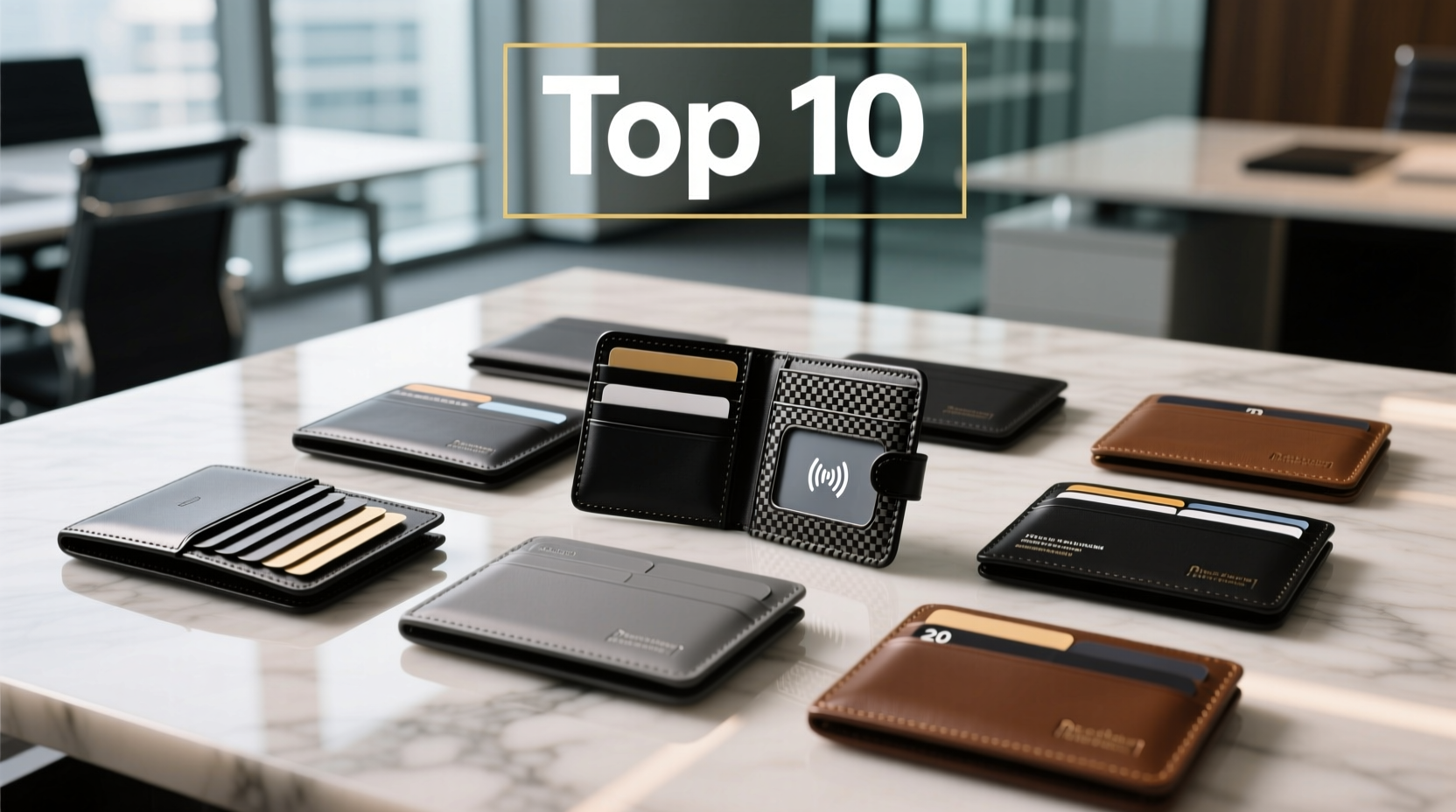 top 10 best business card wallets for professional style and function