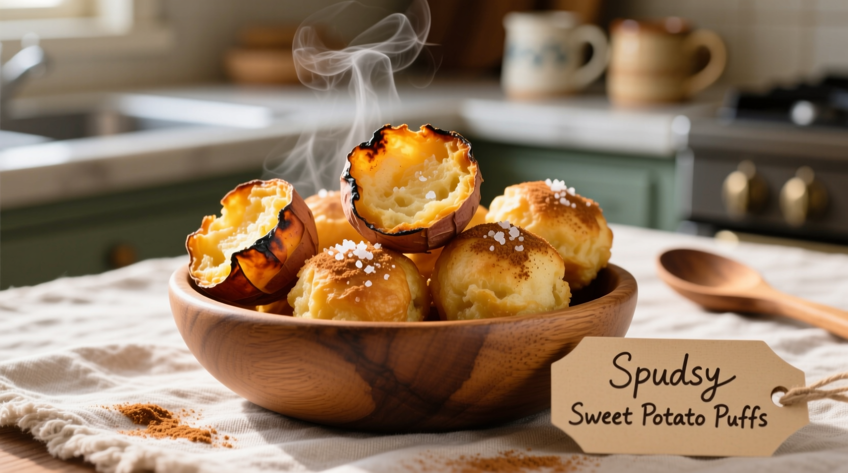 spudsy sweet potato puffs