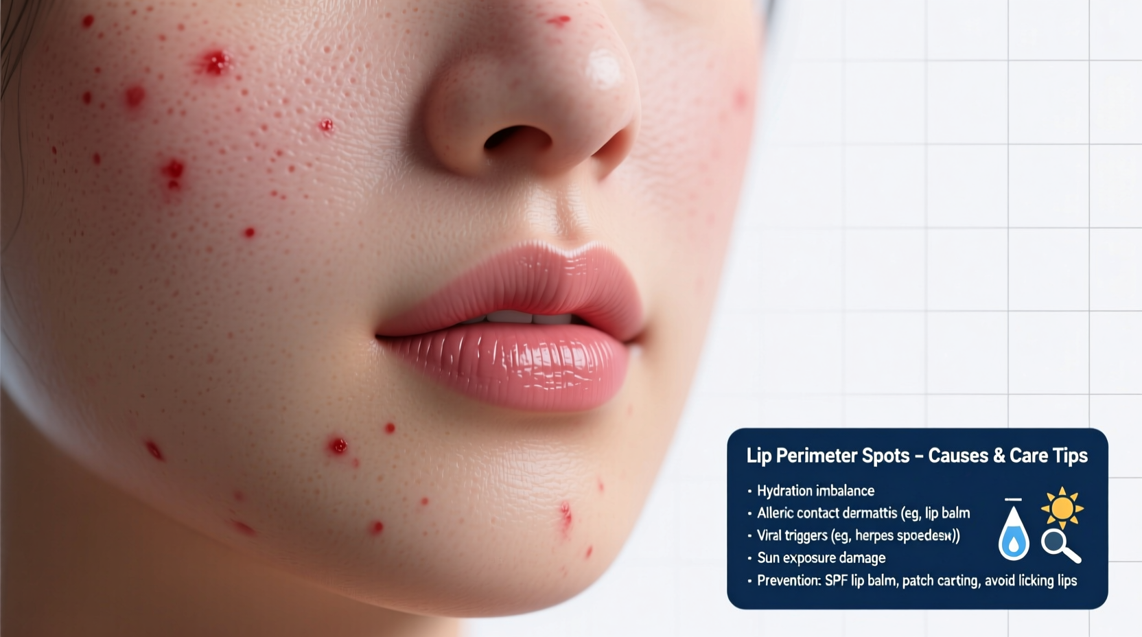 spots around lips causes treatment and prevention tips