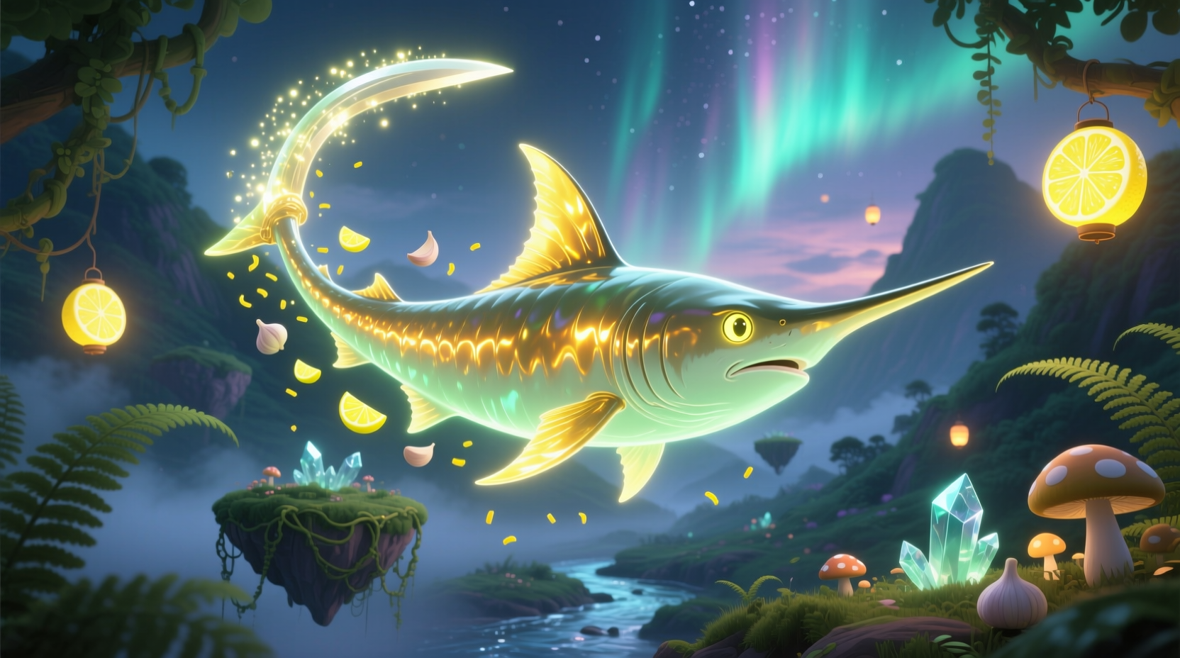 Lemon Garlic Swordfish Recipe Guide for Dreamlight Valley