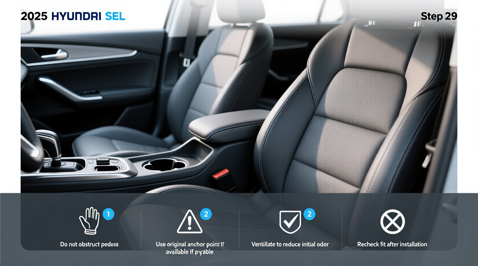 2025 Hyundai Kona SEL Seat Covers Buying Guide