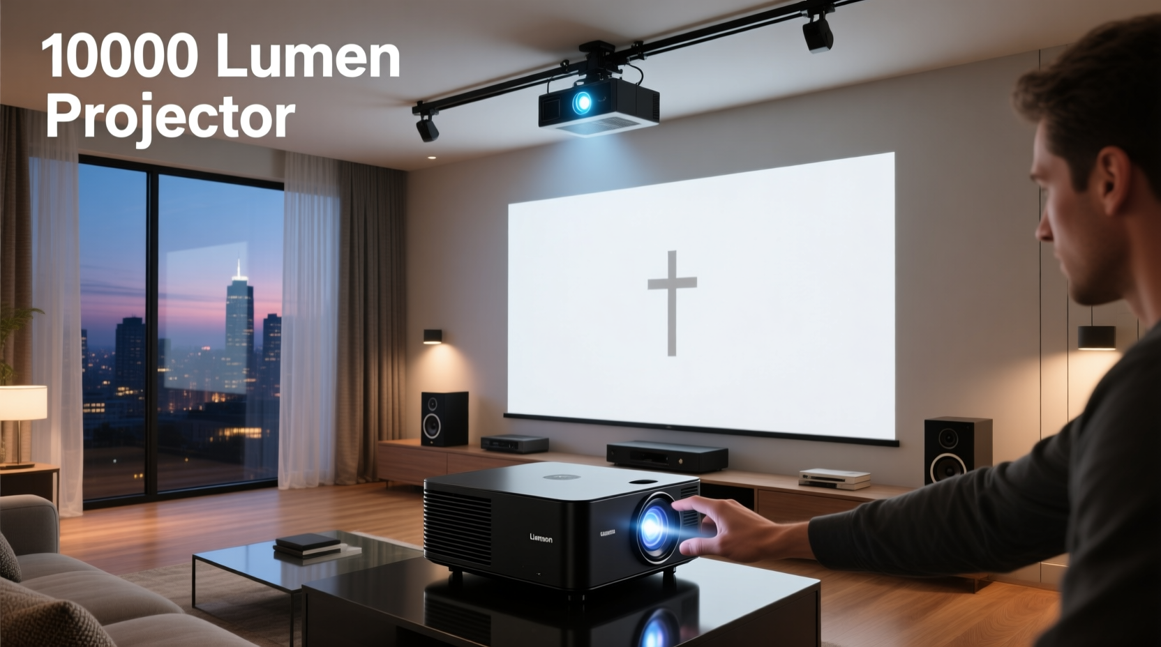 10,000 lumen projector who really needs it