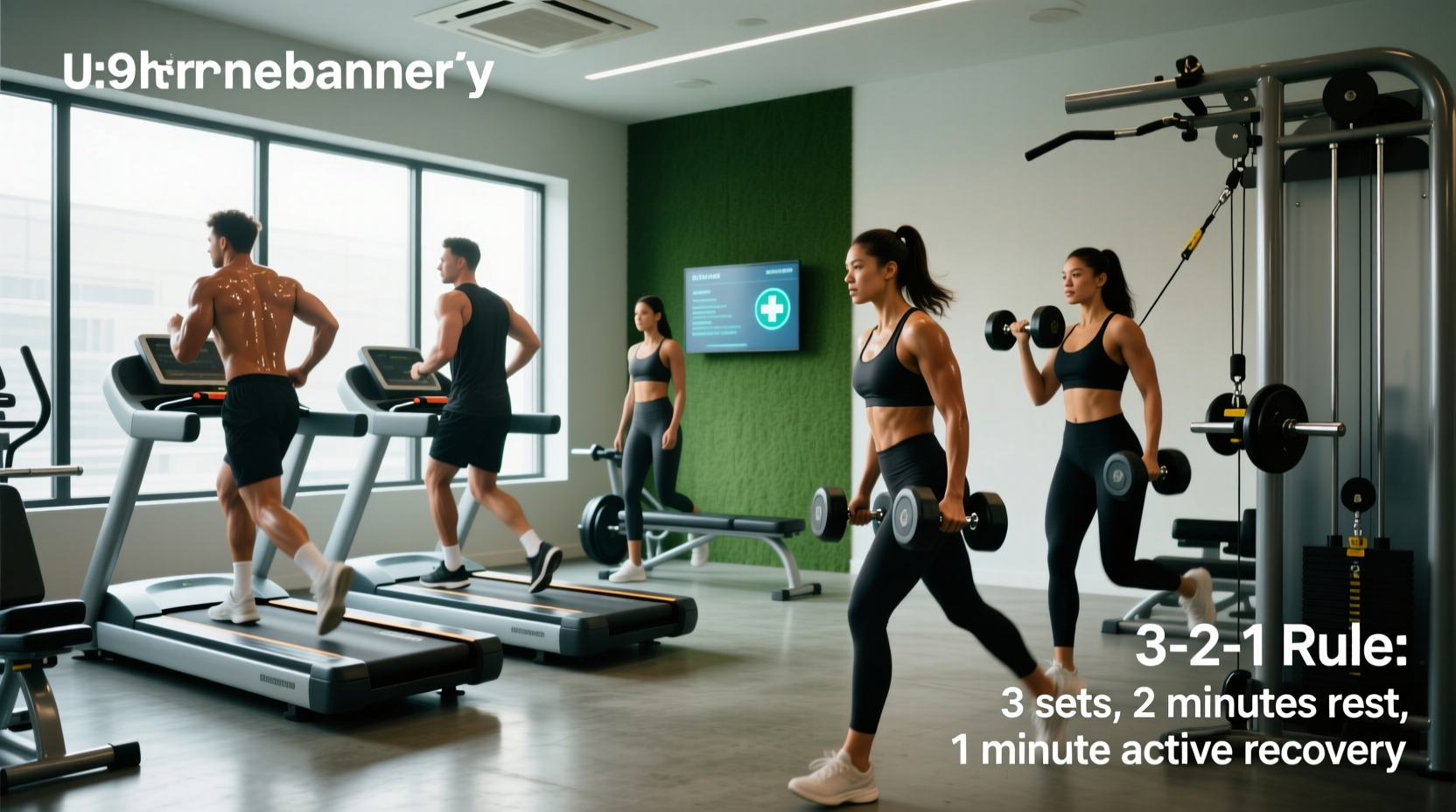 3 2 1 gym rule cardio strength benefits