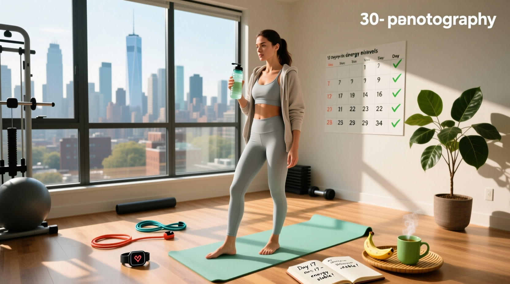 30 day fitness challenges for energy levels