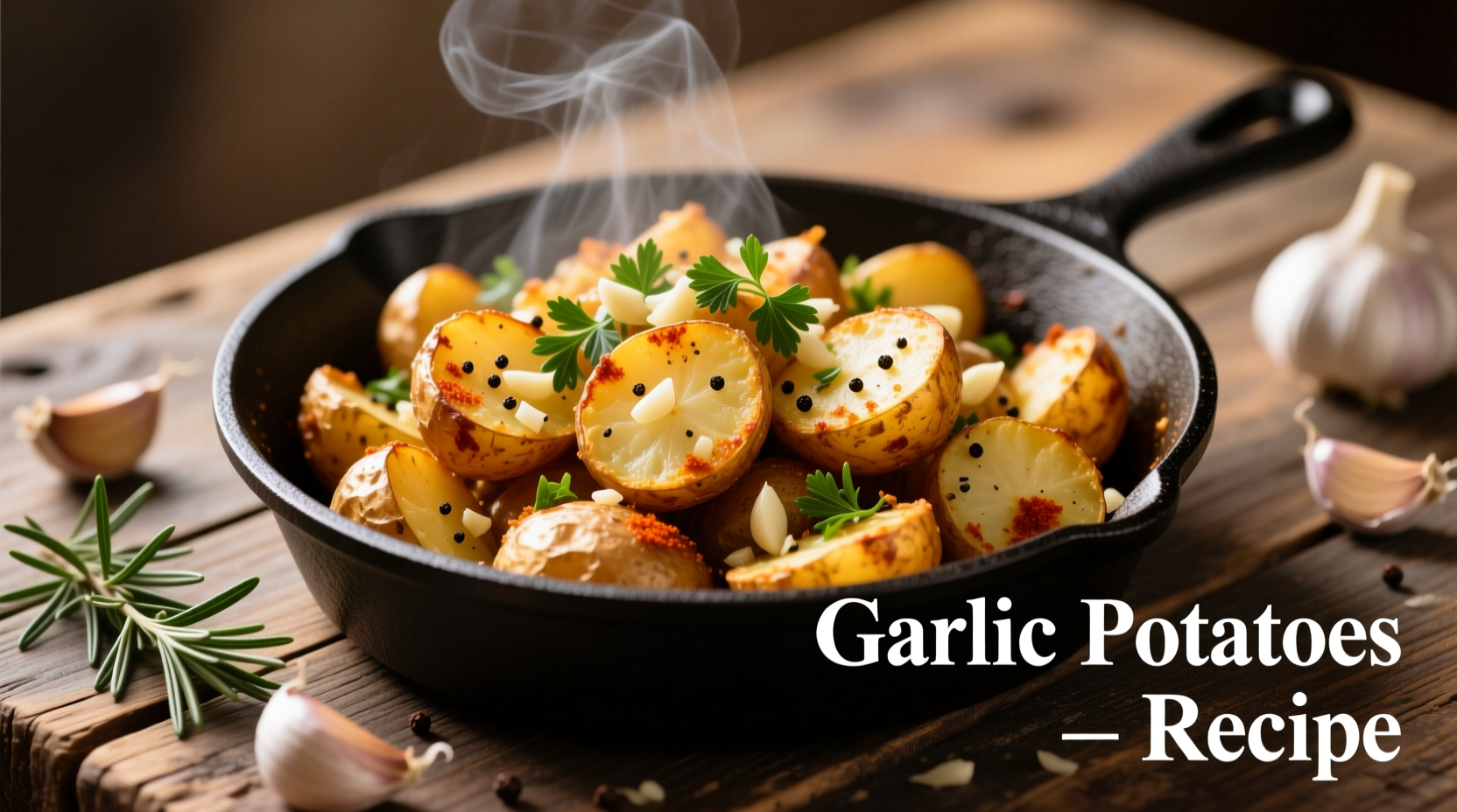 recipe for garlic potatoes