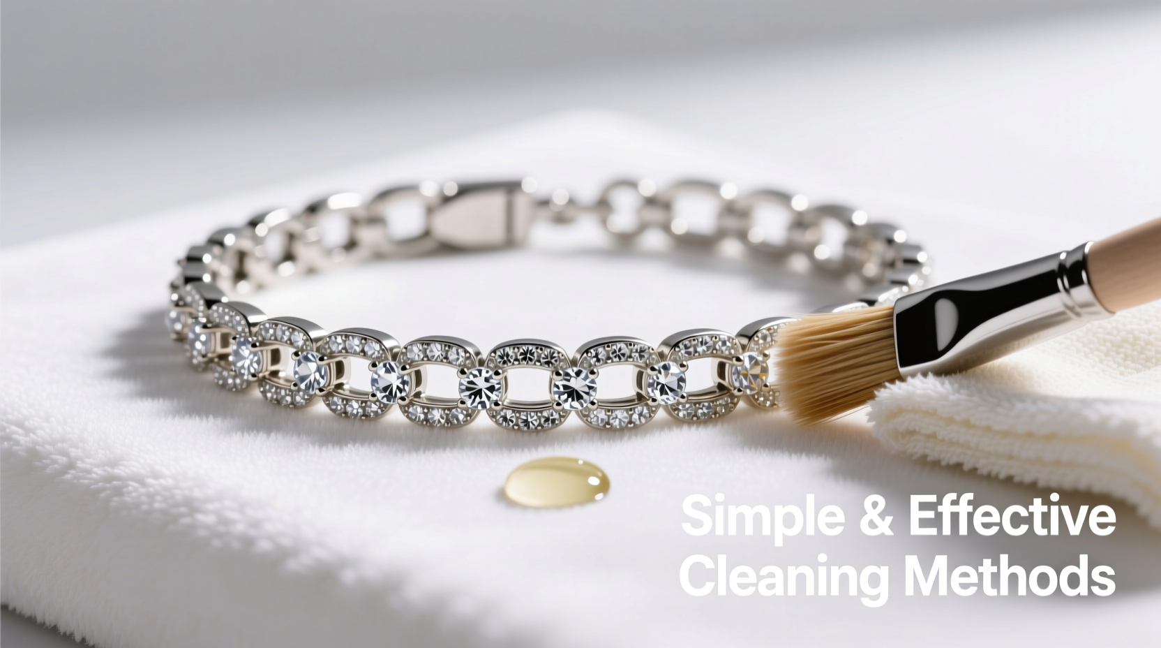 simple and effective methods to clean a moissanite cuban bracelet for lasting shine
