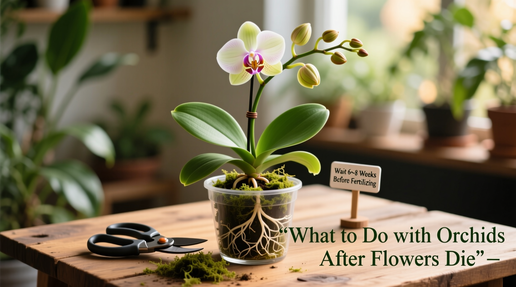 What to Do with Orchids After Flowers Die
