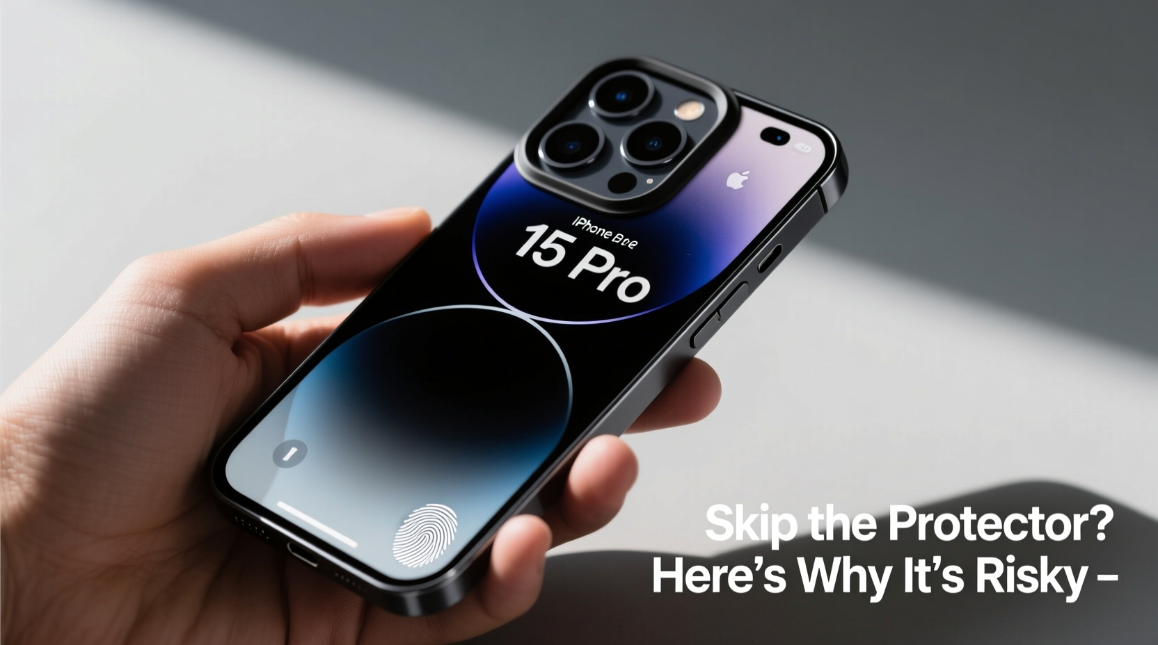 iphone 15 case or screen protector can you skip the protector and be okay