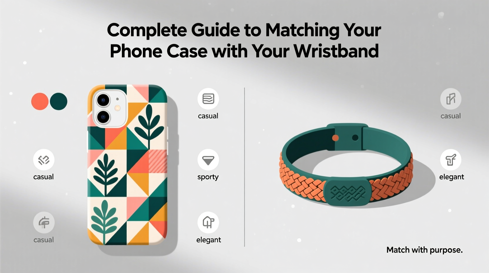 stylish and functional a complete guide to matching your phone case with your wristband