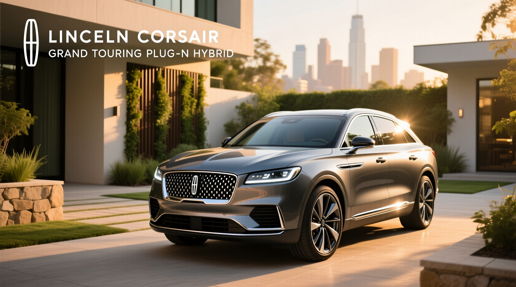 Lincoln Corsair Grand Touring Plug-In Hybrid exterior front view