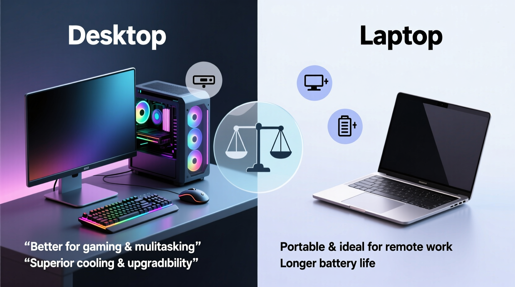 desktops vs laptops which computer is better for you