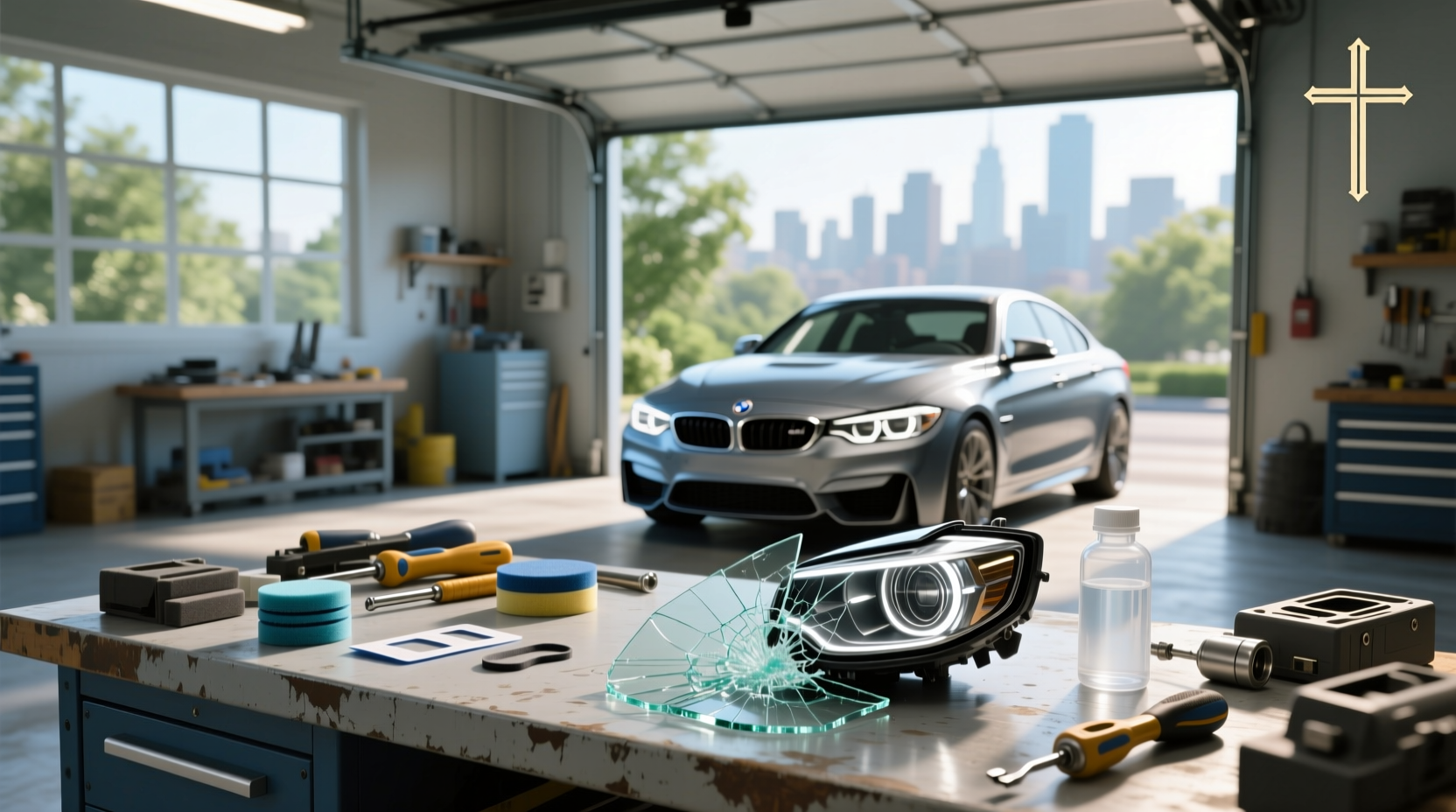 How to Use a Car Headlight Repair Kit Effectively