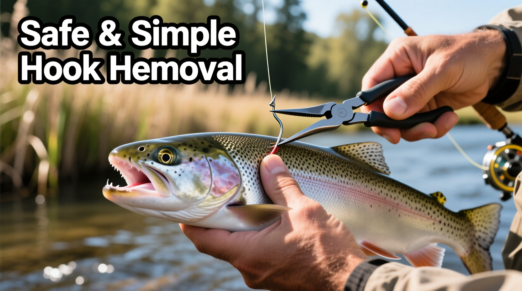 safe and simple techniques for removing hooks from fish without harm