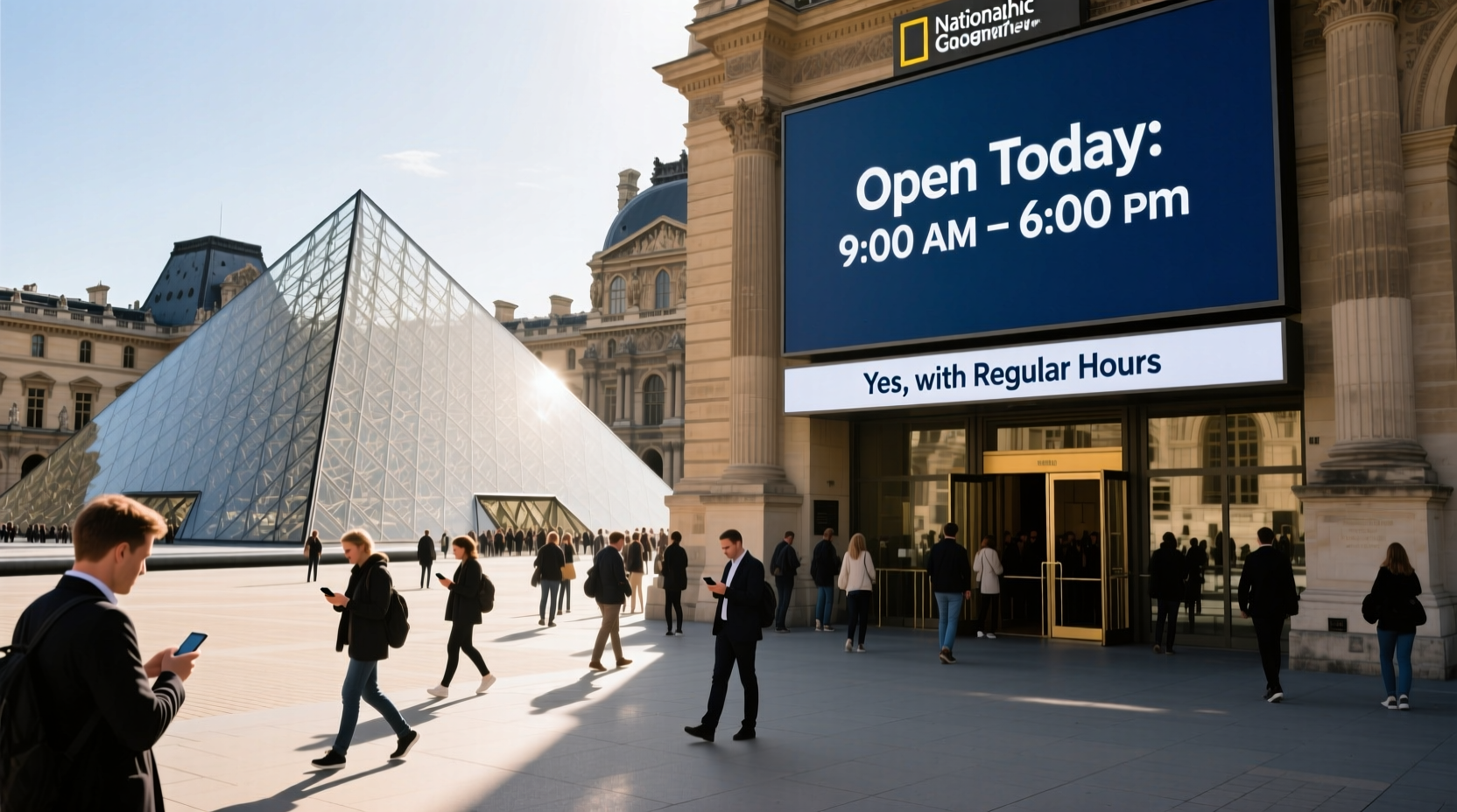 is the louvre open on sunday