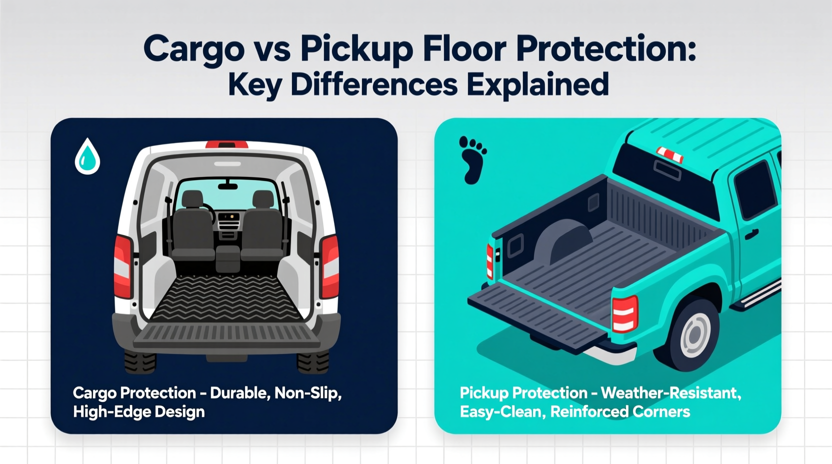 cargo vs pickup floor protection