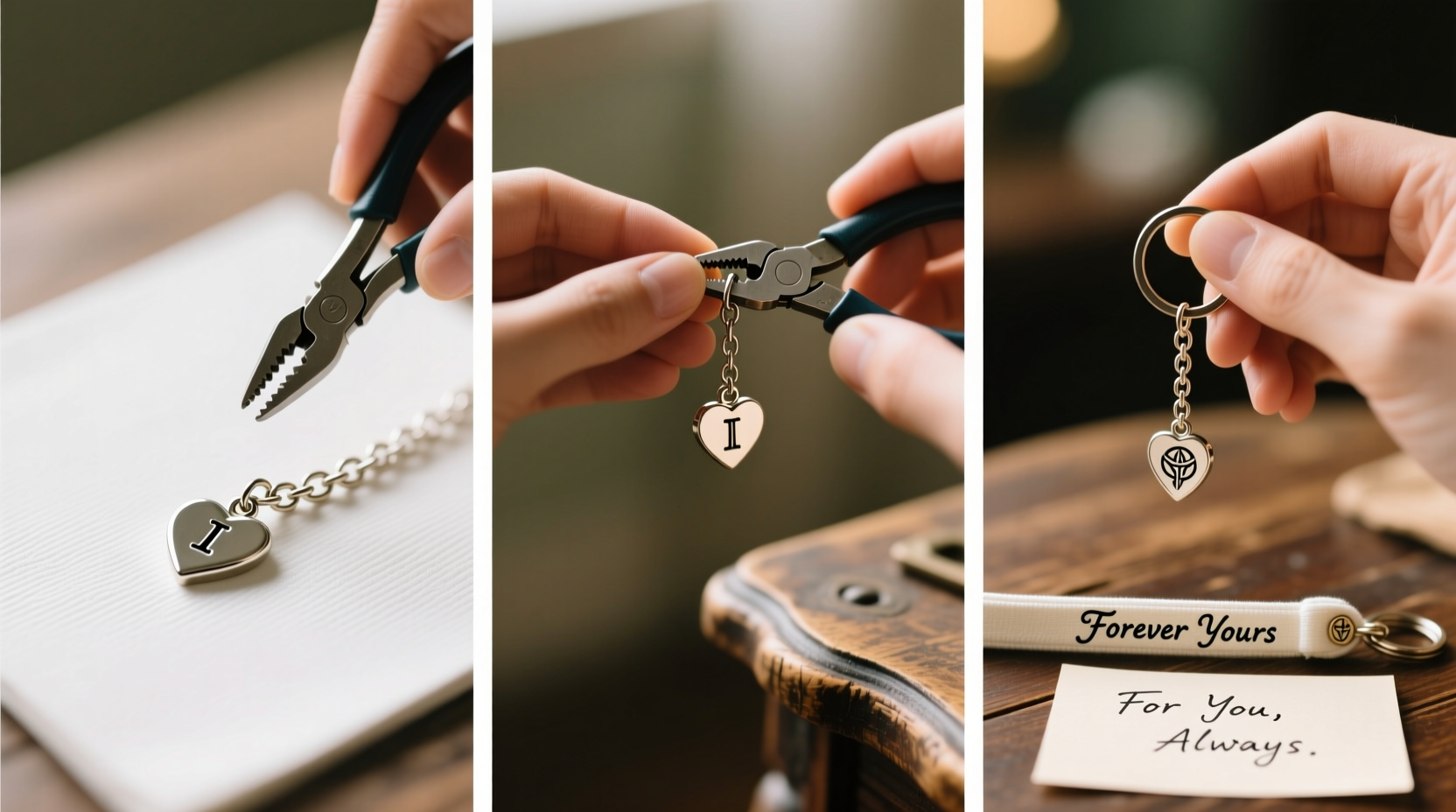 step by step tips to personalize a keychain with a pendant for a meaningful touch