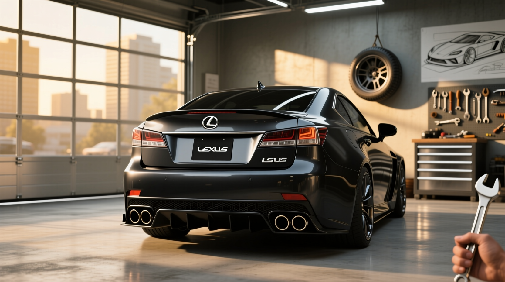 How to Choose a Lexus ISF Rear Bumper or Diffuser (2008–2014)