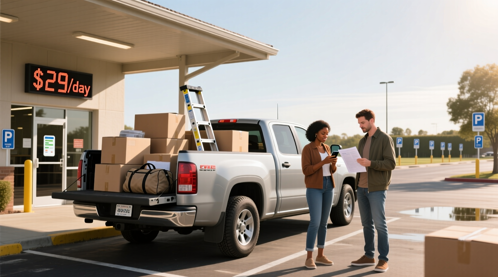 Picture Idea: How To Rent A Pickup Truck Cheap Budget Day Guide
