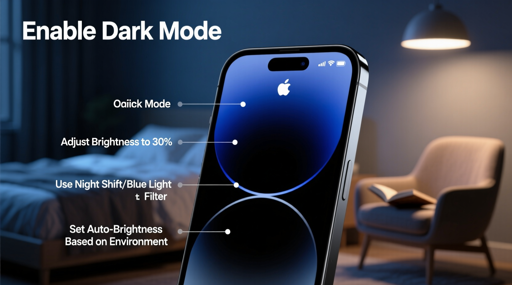 ultimate guide to making your phone screen darker and easier on your eyes