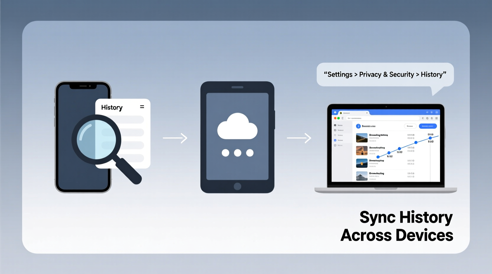 how to effectively access and manage your browsing history across devices