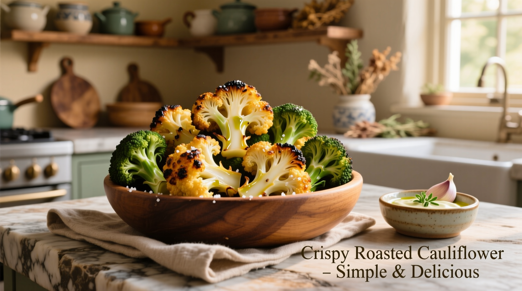 Perfect Crispy Cauliflower Recipe in 25 Minutes