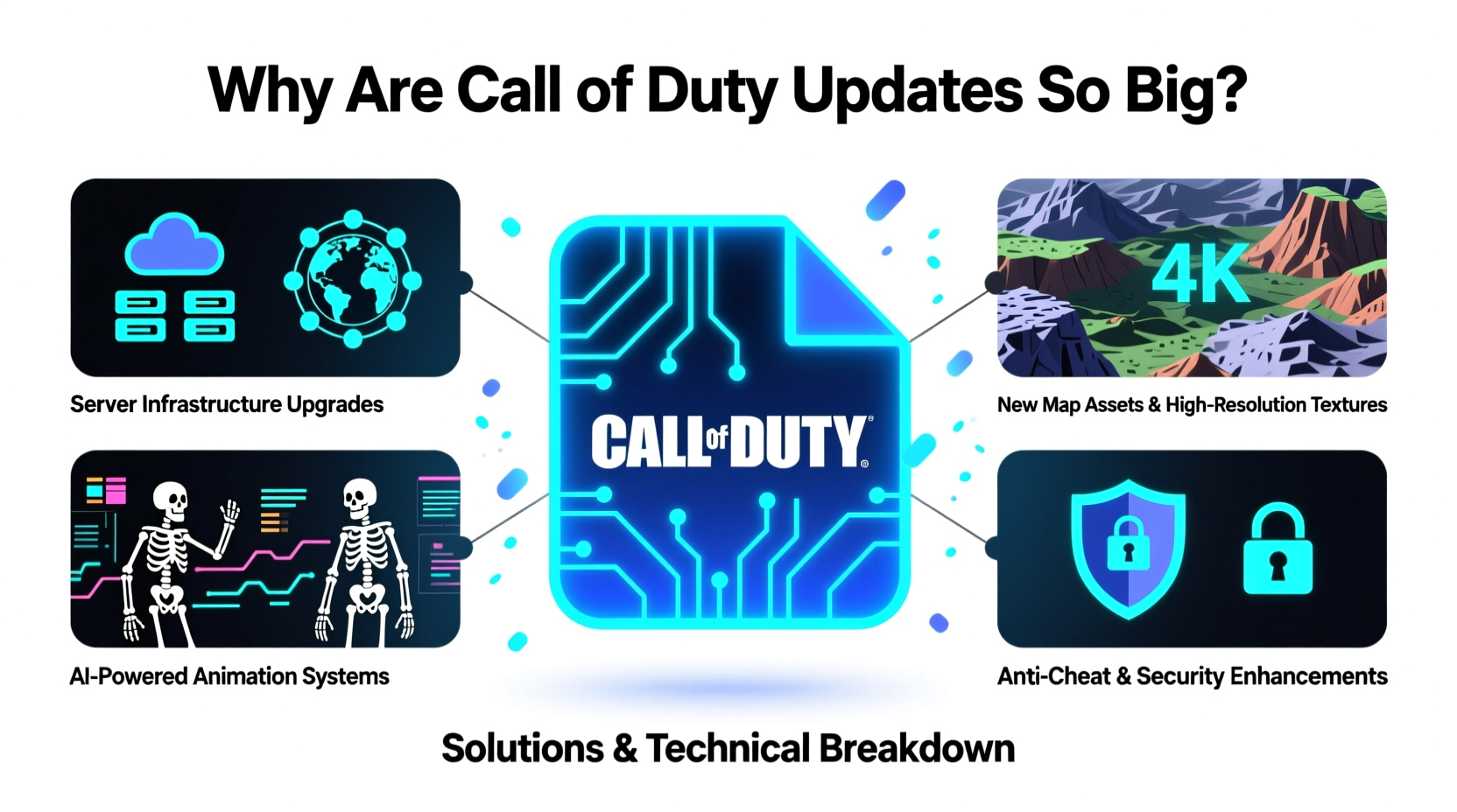 why are call of duty updates so big reasons solutions 2