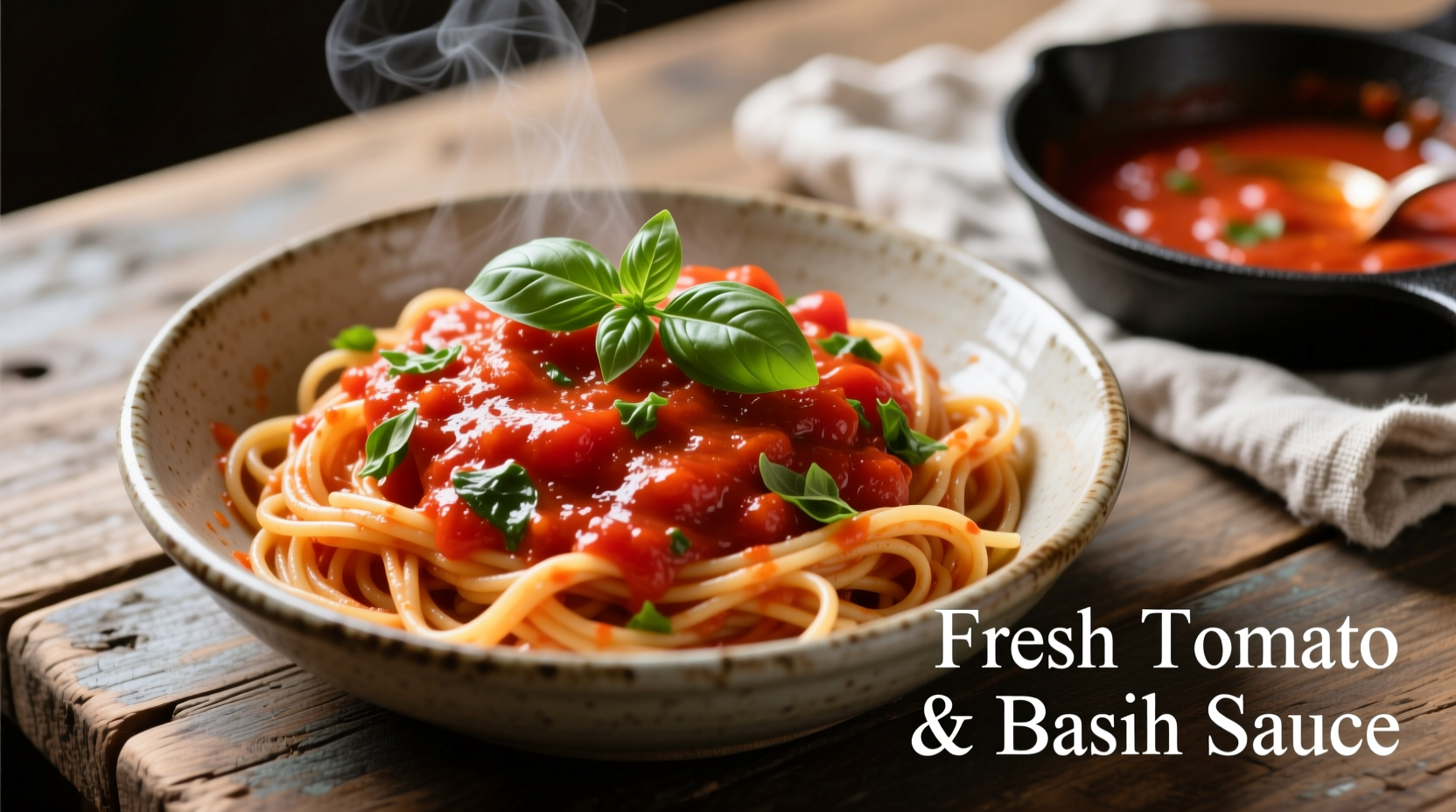 tomato and basil pasta sauce