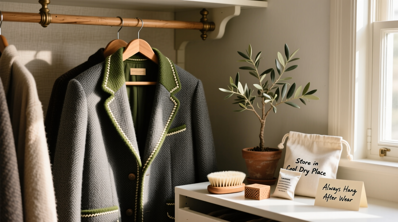 expert tips for maintaining and caring for your lambswool tweed jacket