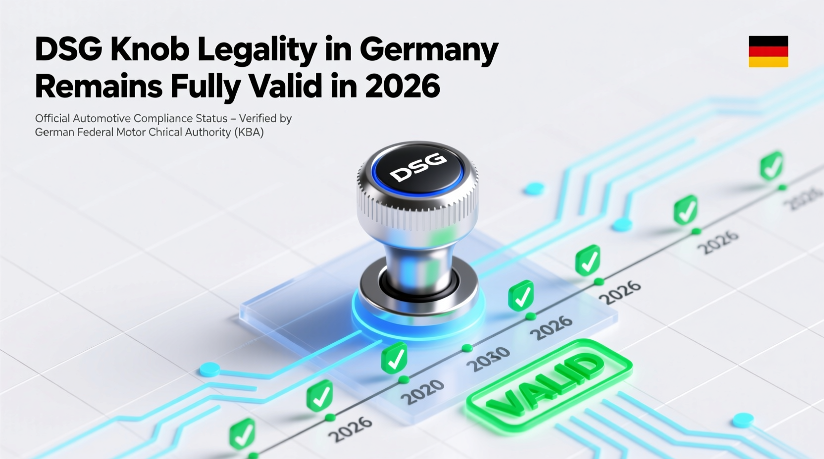 germany dsg knob legality 2026