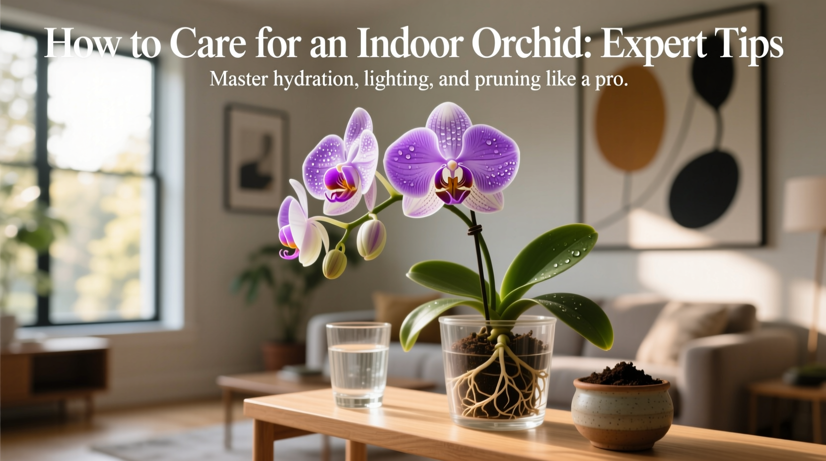 how to look after an indoor orchid
