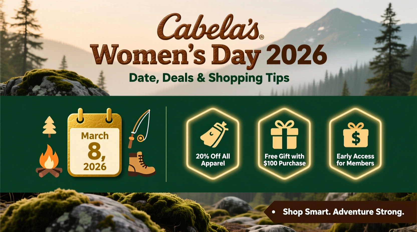 cabelas womens day