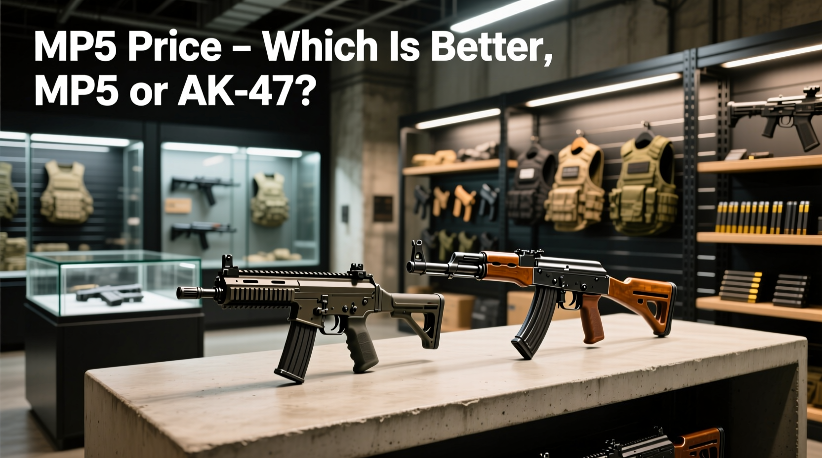 How to Choose MP5 Price, Which Is Better: MP5 or AK-47? Buying Guide