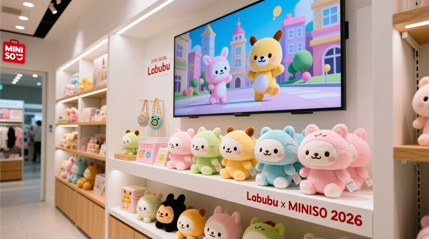 does miniso sell labubu near me