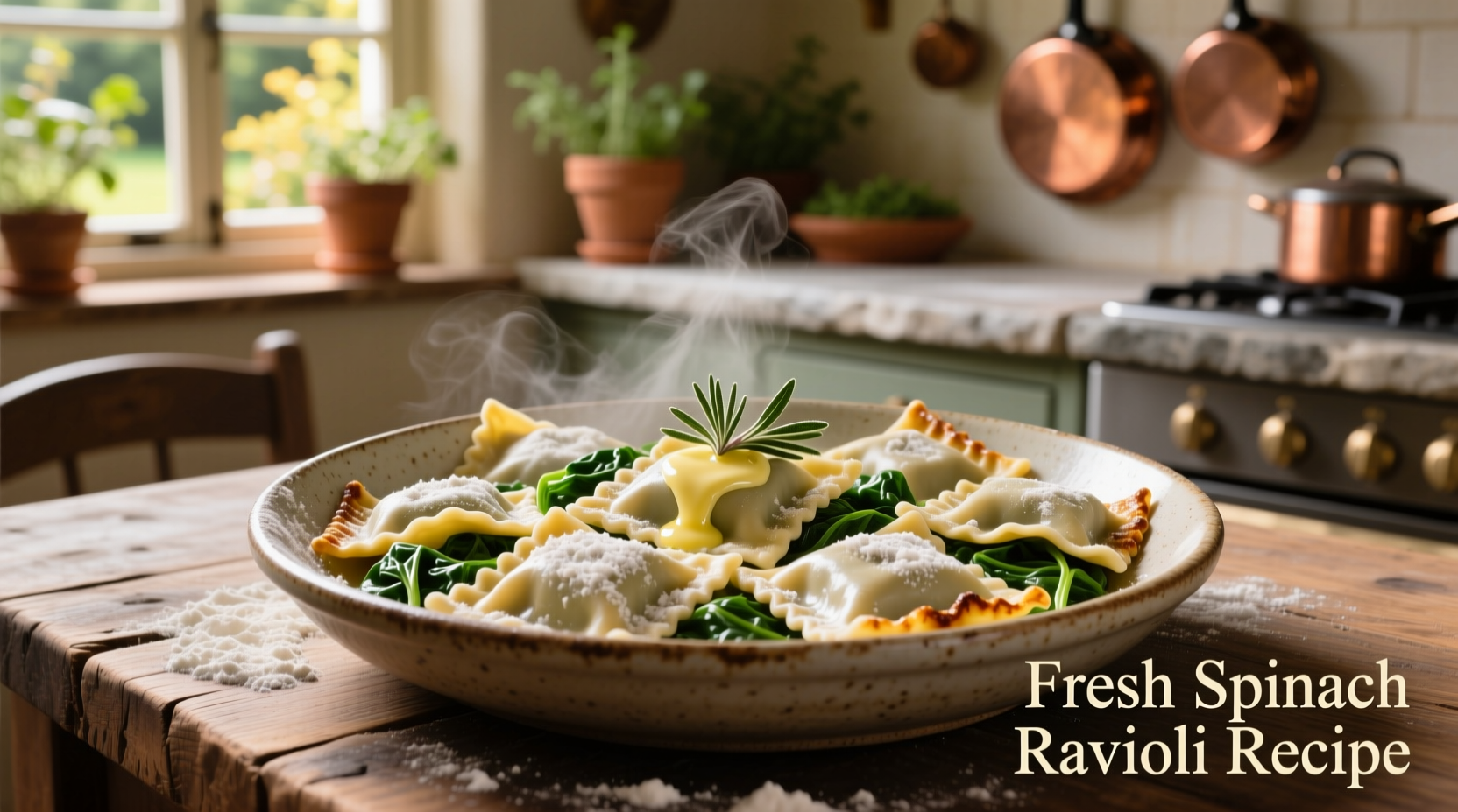 Perfect Ravioli and Spinach Recipe in 30 Minutes
