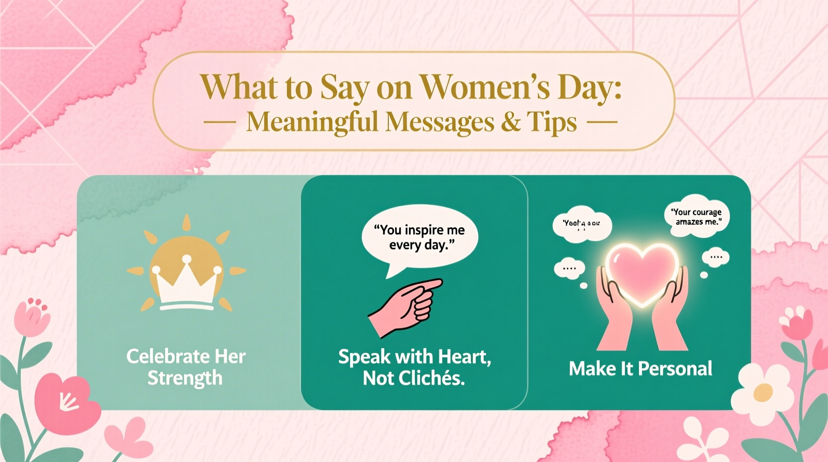 what to say on womens day