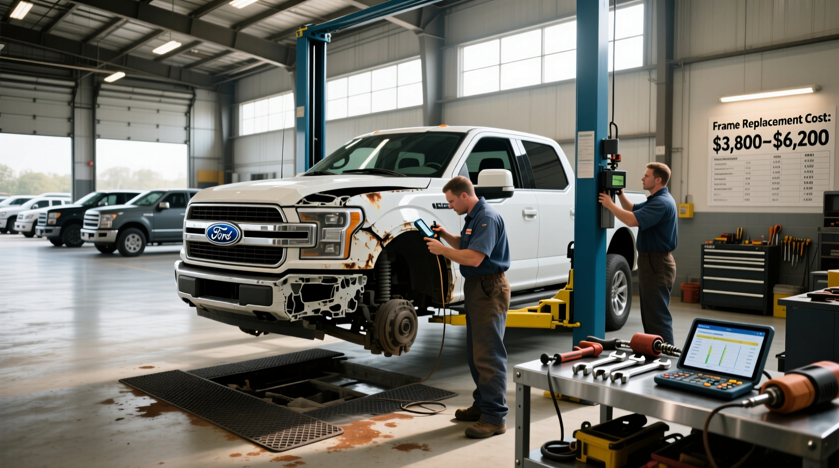 How Much Does a Ford F-150 Frame Replacement Cost?