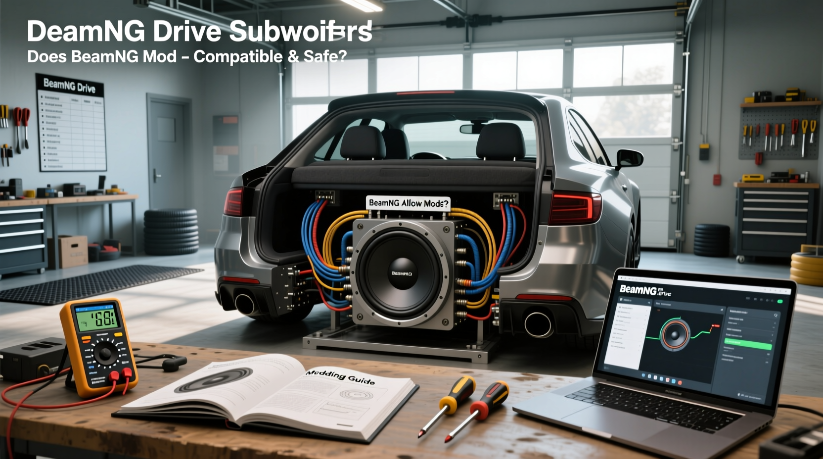 BeamNG Subwoofer Mod Guide: How to Choose & Install