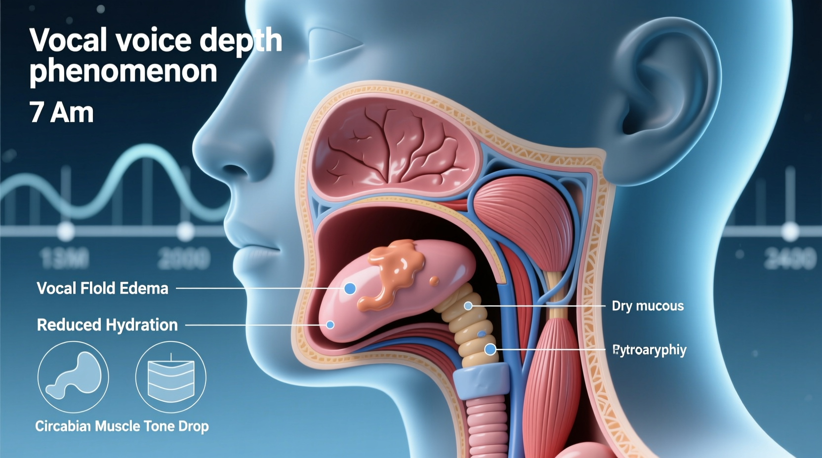why is your voice deeper in the morning causes solutions